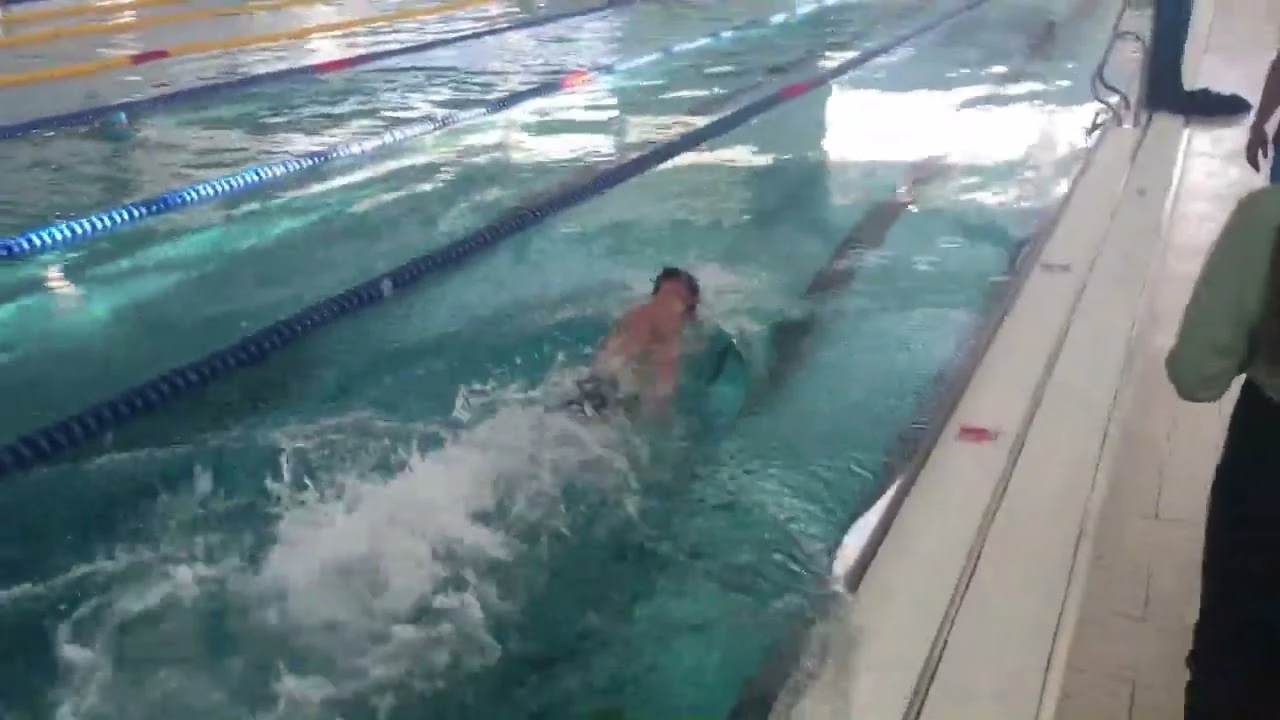 Swimming technique analysis using sensor MySwimEdge