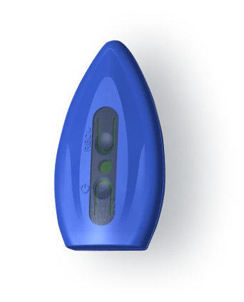Sensor of the device for swimming